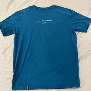 Take Life Further Blue Tee
